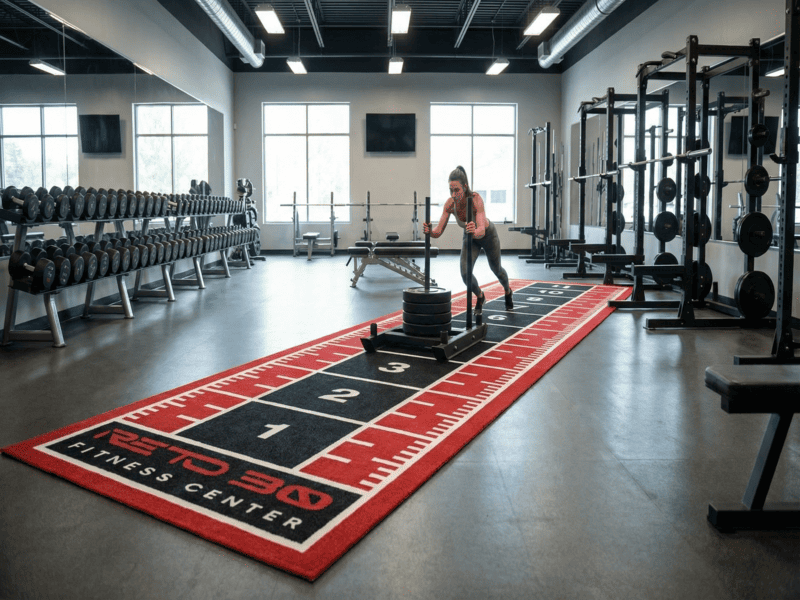 Сравнение профессиональных и любительских напольных покрытий для тренажерных залов